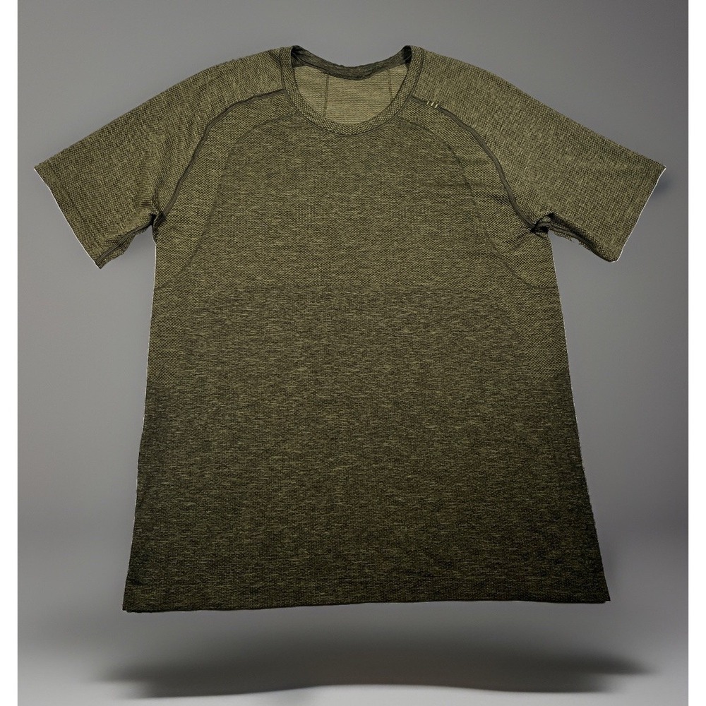 Lululemon Metal Vent Tech Shirt Mens XL Soleil/Graphite Grey Performance Tee